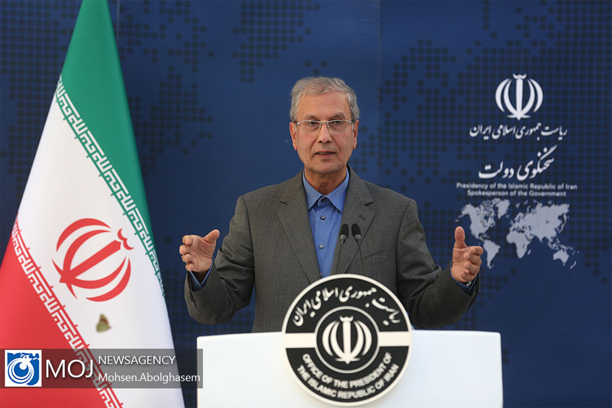 نشست خبری علی ربیعی سخنگوی دولت