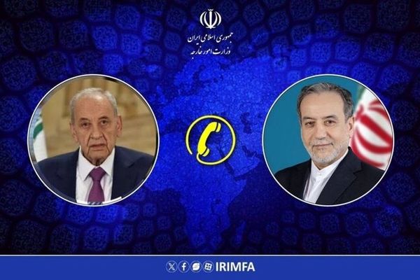 عراقچی با رئیس مجلس نمایندگان لبنان گفتگو کرد