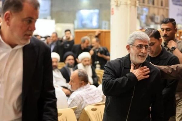 سردار قاآنی به عراق رفت