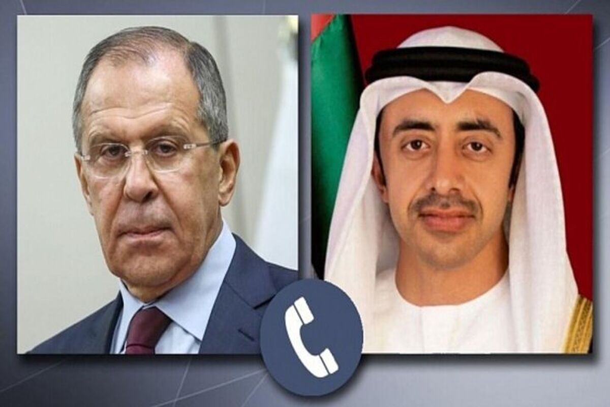 وزیران خارجه روسیه و امارات بر توقف فوری خصومت‌ها در منطقه تاکید کردند