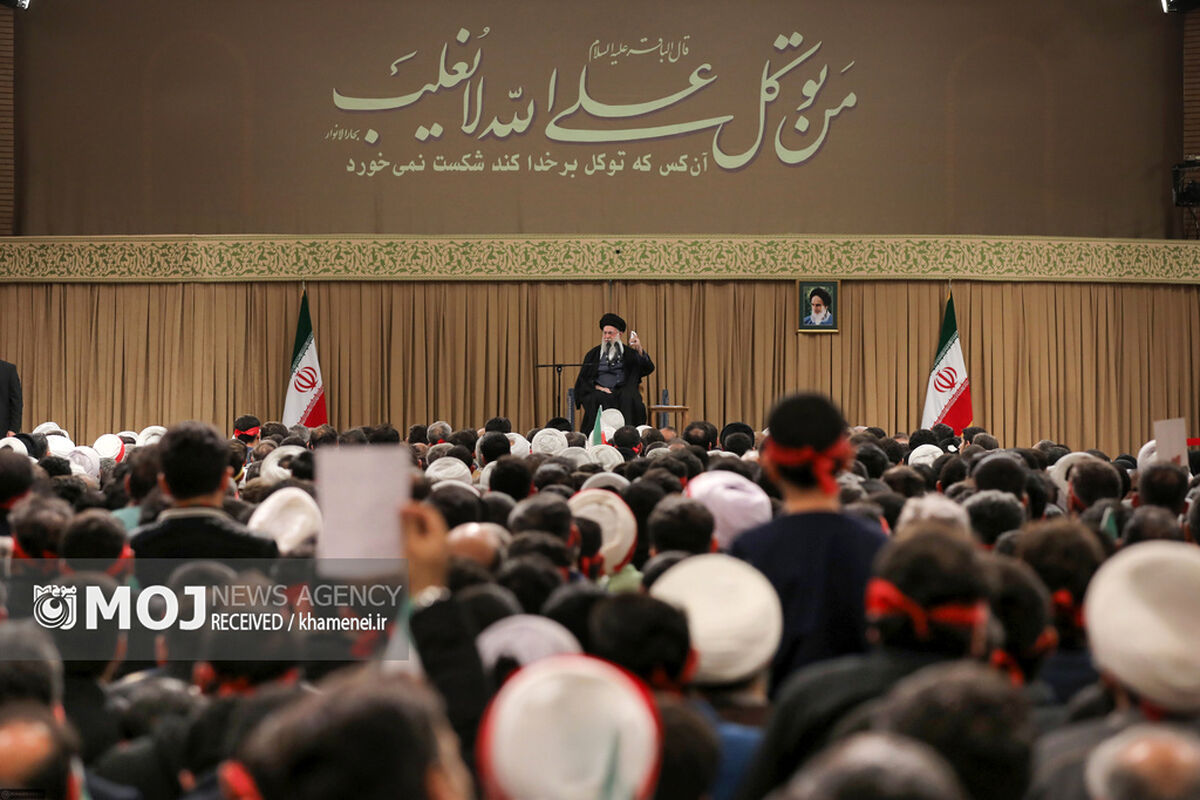 دیدار مردم قم با رهبر انقلاب اسلامی