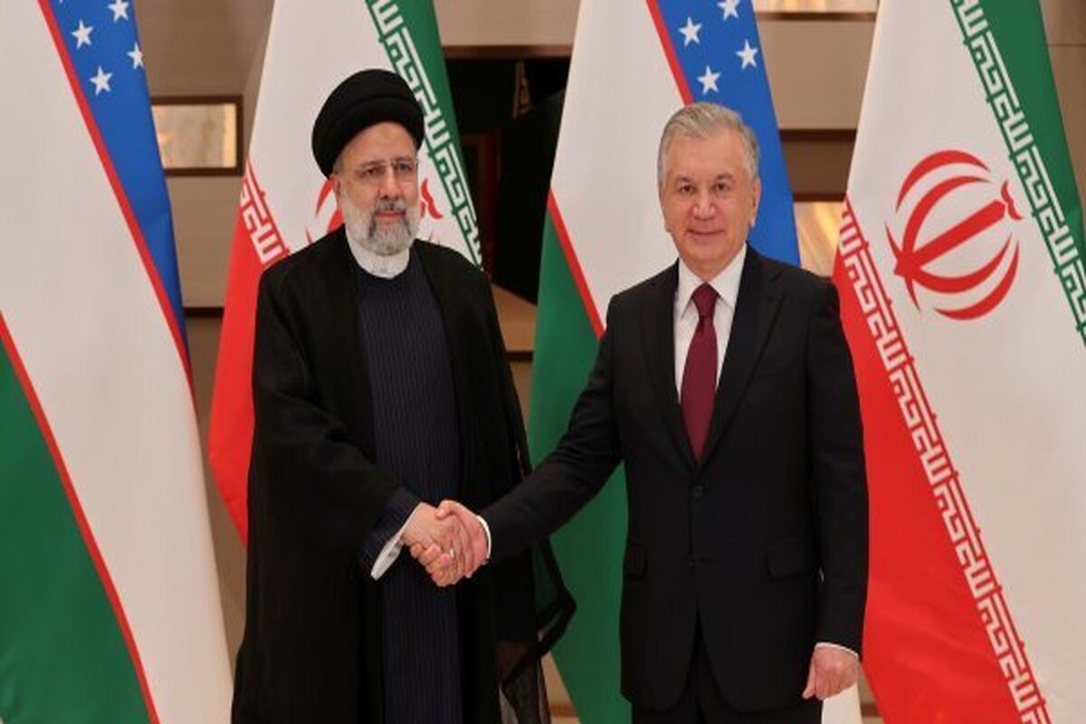 رئیس جمهور در دیدار با رئیس جمهور ازبکستان