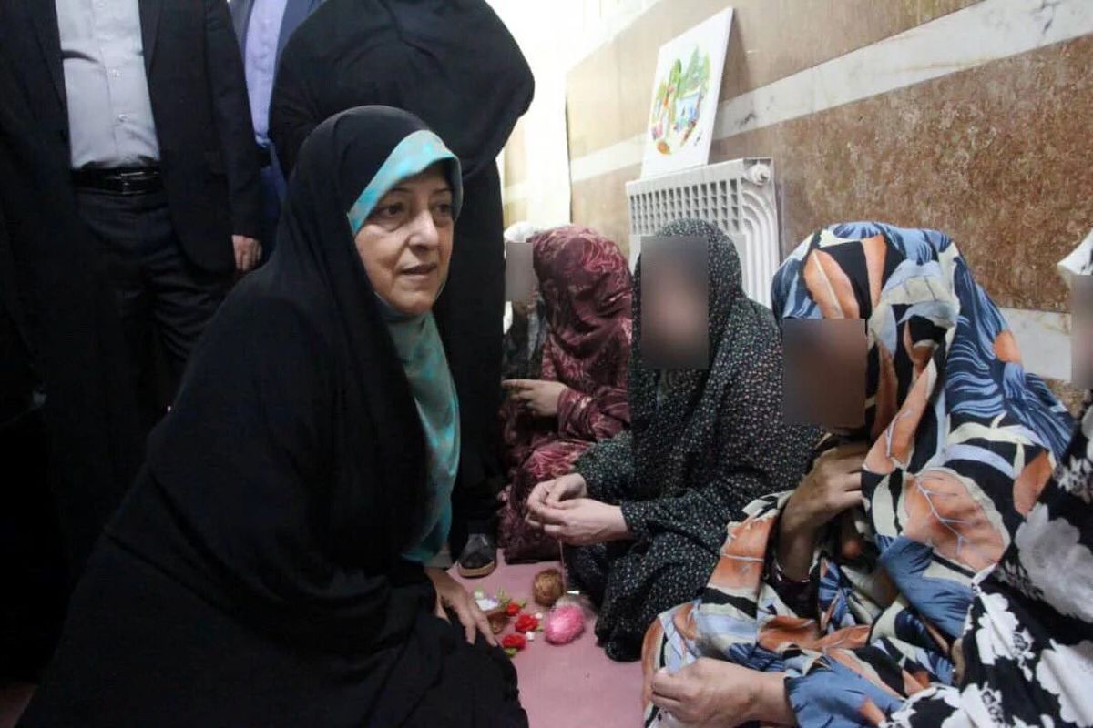 ابتکار در بازدید از بند زندان زنان در رشت