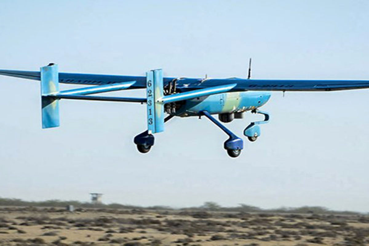 انهدام اهداف دریایی با شلیک پهپادها