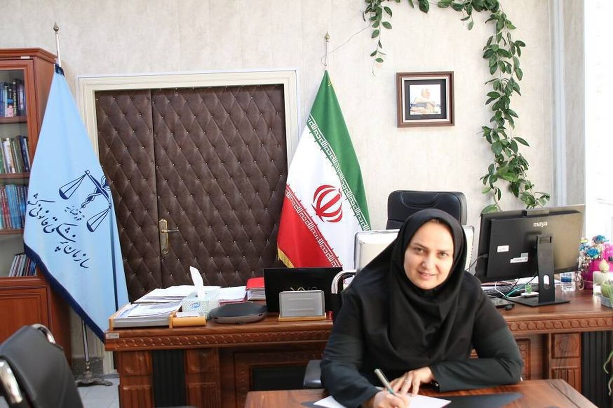 نگار خوشنویس مدیرکل پزشکی قانونی استان اردبیل