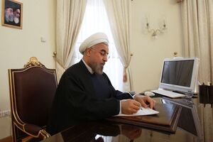 رییس جمهوری درگذشت محمد علی فرود پدر سه شهید دوران دفاع مقدس را تسلیت گفت