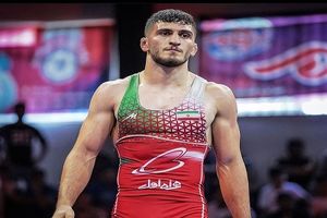 نخودی مقتدرانه قهرمان وزن ۷۹ کیلوگرم کشتی آزاد آلبانی شد