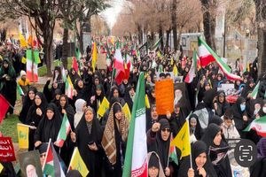 خروش مردم چهارمحال و بختیاری در راهپیمایی روز قدس 