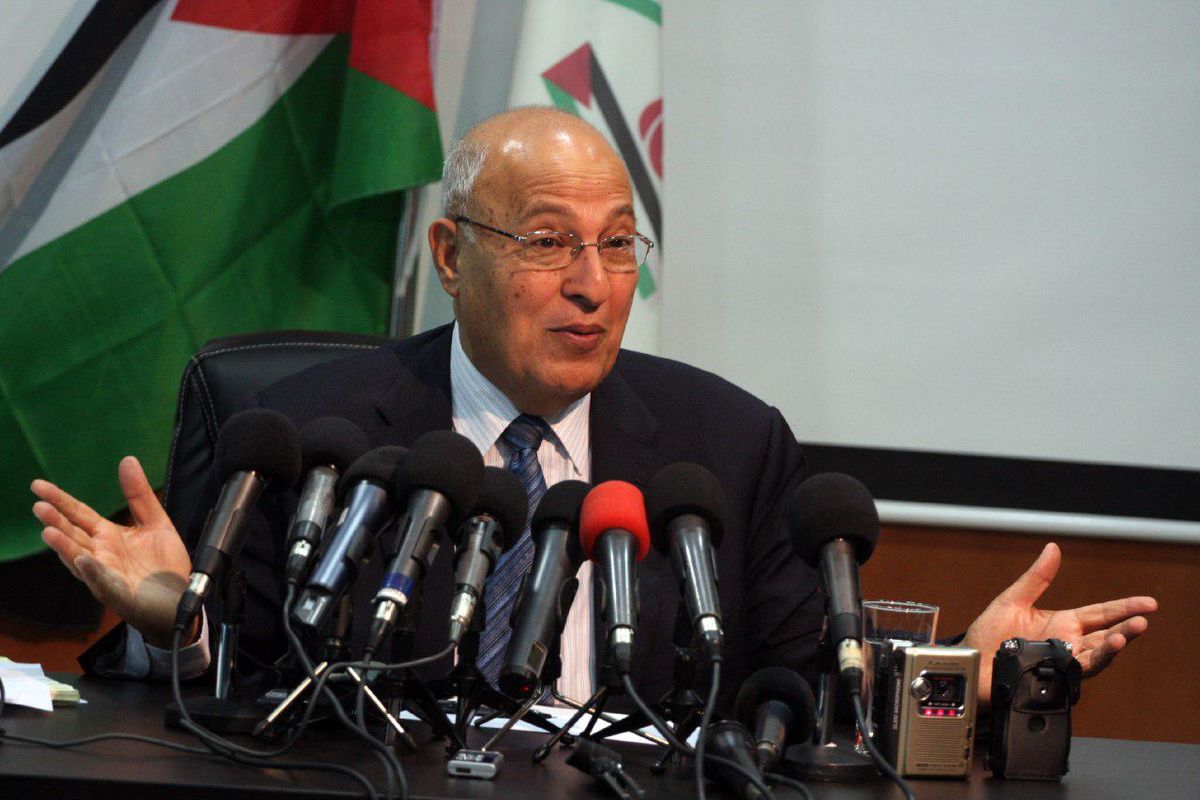 نبیل شعث مشاور محمود عباس