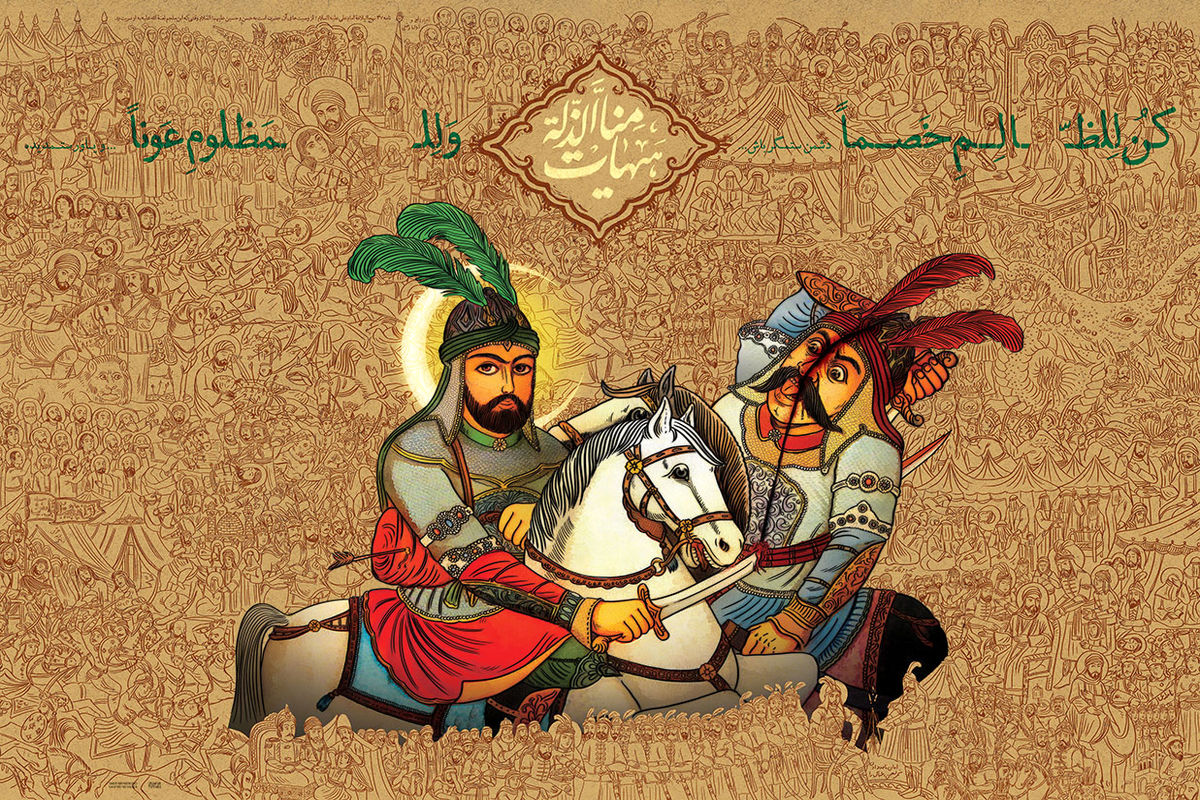 پوسترهای عاشورایی صابر شیخ رضایی