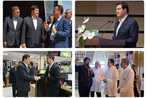 دیدار مدیرعامل بانک ملت با استاندار خراسان جنوبی و بازدید از چند شرکت تولیدی و شعب بانک در استان