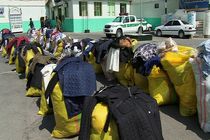 البسه قاچاق درقزوین کشف شد