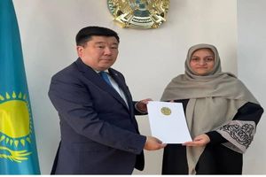 آغاز به‌کار رسمی سرکنسول جمهوری اسلامی ایران در آلماتی