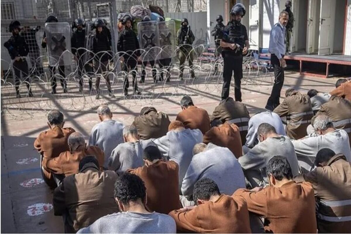 زندان اسرائیل زندان رژیم صهیونیستی فلسطینی 