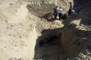 یک محوطه تاریخی در گناباد کشف شد