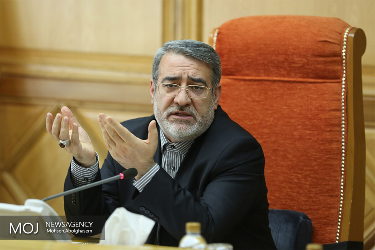 عبدالرضا رحمانی فضلی وزیر کشور