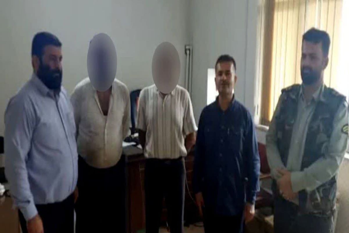 دستگیری قاچاقچیان چوب