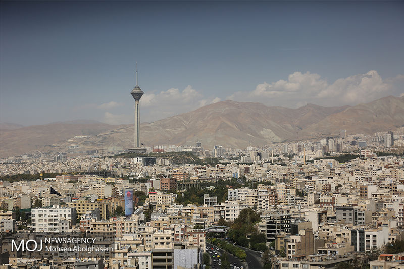 کیفیت هوای تهران در 14 بهمن 97 سالم است