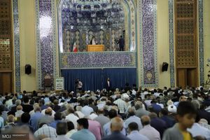 اقامه نماز باشکوه عید قربان در تبریز + تصاویر