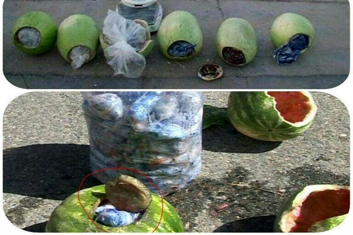 اصفهان- کشف تریاک از بار هندوانه