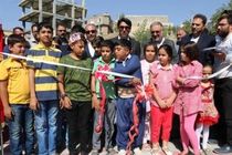 پارک درون محله ای 2/17 بهاران سنندج به بهره برداری رسید