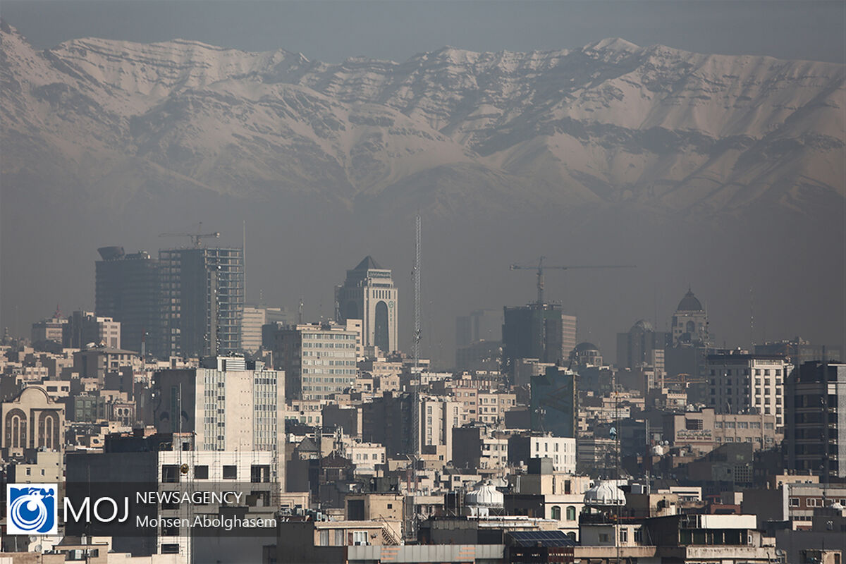  آلودگی هوای تهران در دی ماه ۱۳۹۹