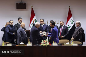 دیدارهای صبح امروز ظریف در بغداد 