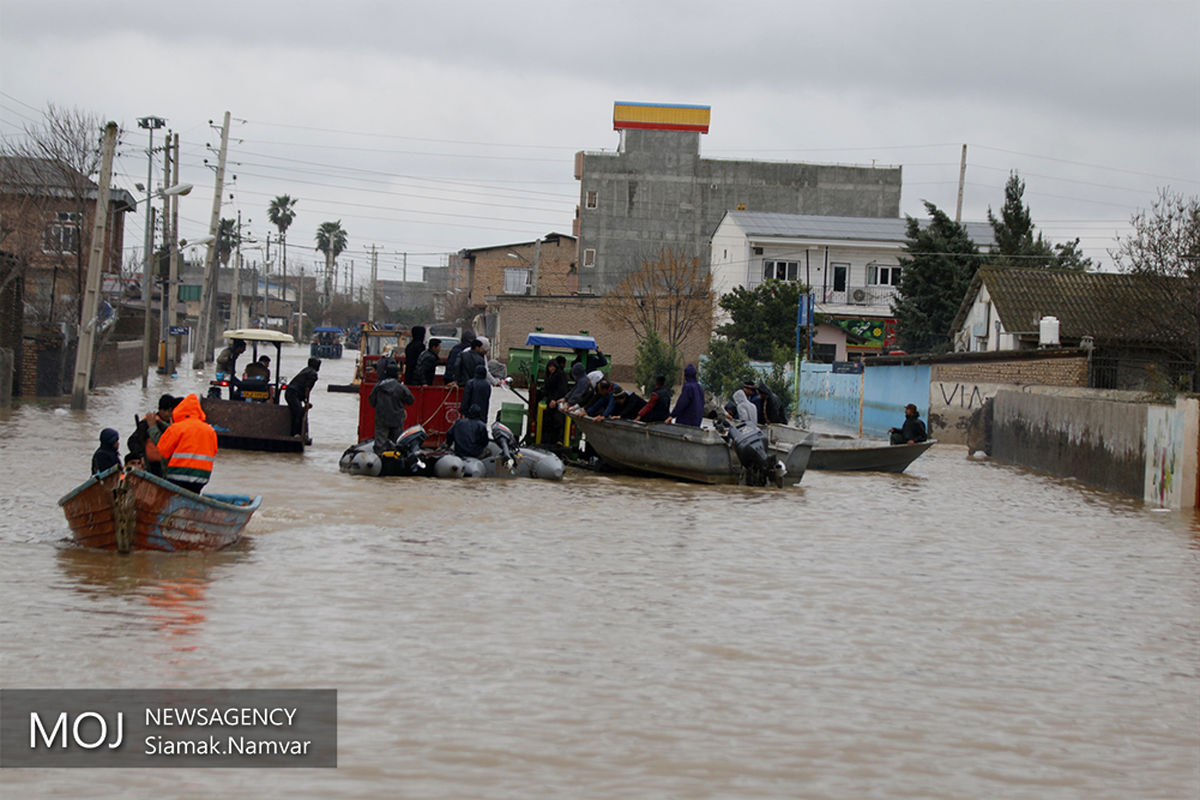 روستای سیل زده کل آباد