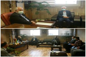 دیدار مدیر مخابرات اصفهان با نماینده مردم سمیرم در مجلس 