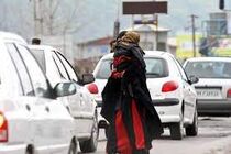 ساماندهی ۵۲ متکدی و دست‌فروش در شهر اصفهان