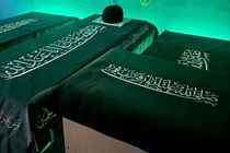 آیین رسمی استقبال از پیکر مطهر رهبر عظیم‌الشأن انقلاب اسلامی در عراق برگزار شد