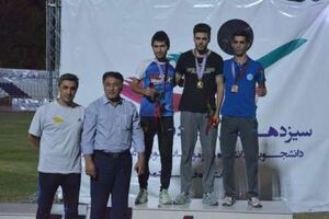 دو مقام نخست در المپیاد ورزشی دانشجویان کشور توسط دونده بروجردی به دست آمد