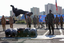 صبحگاه مشترک یگان های نمونه ارتش جمهوری اسلامی ایران