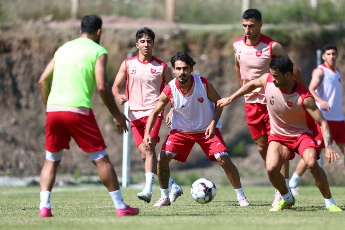 تمرینات پرسپولیس