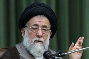 پیکر مطهر حضرت آیت الله شفیعی در اهواز تشییع شد