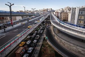 اعمال محدودیت‌های ترافیکی در تهران درپی بارش باران