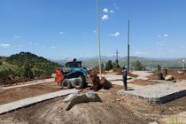 آغازعملیات محوطه سازی و احداث فضای سبز جنب مسجد نور در پارک جنگلی آبیدر 