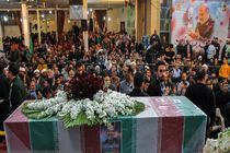 مراسم تشییع پیکر سردار شهید محمدرضا زاهدی در اصفهان + فیلم