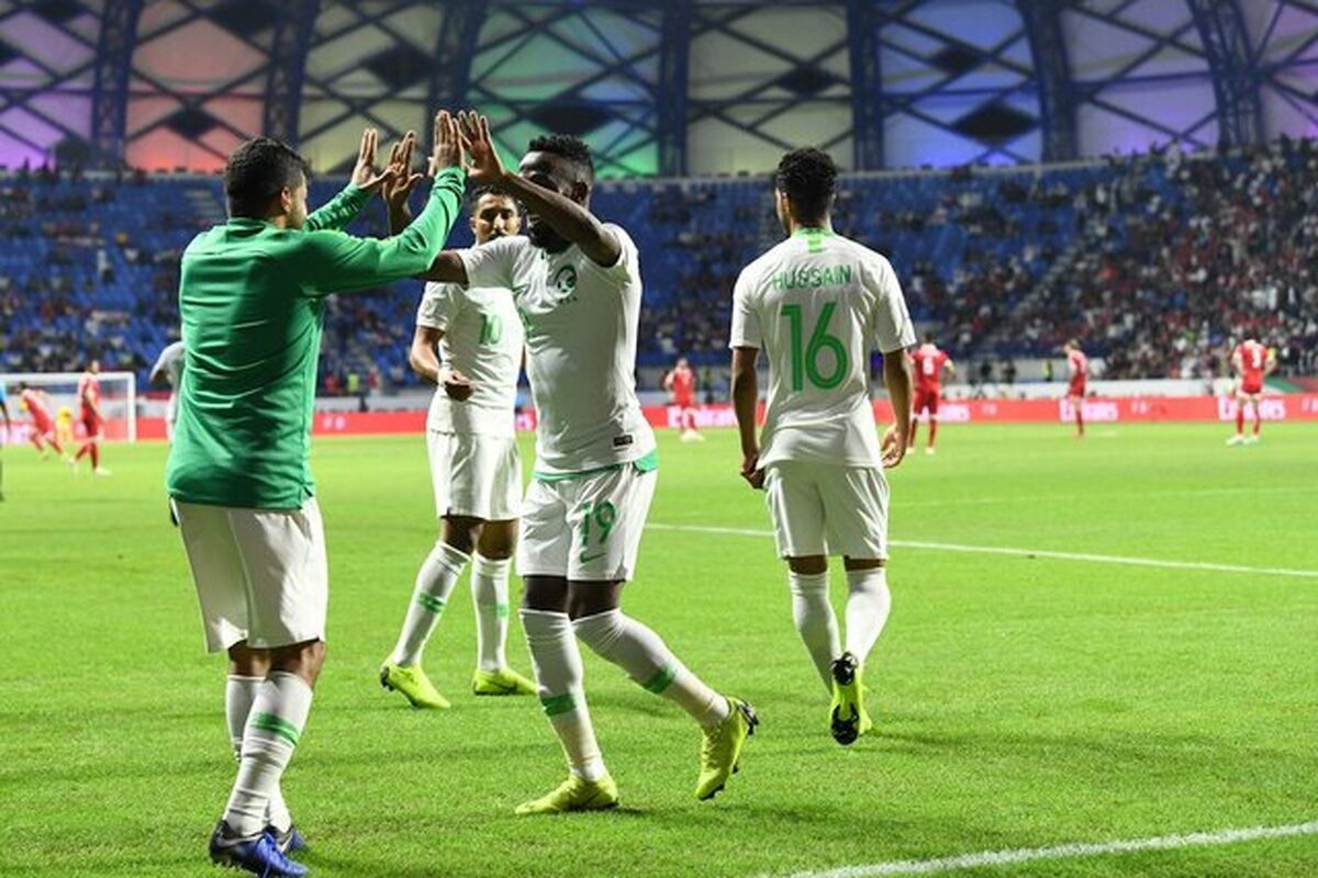 بازی عربستان و لبنان