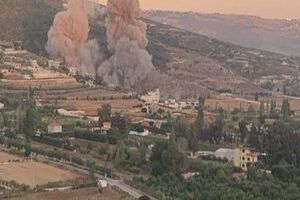 حمله پهپادی اسرائیل به منطقه «الجرمق» در جنوب لبنان