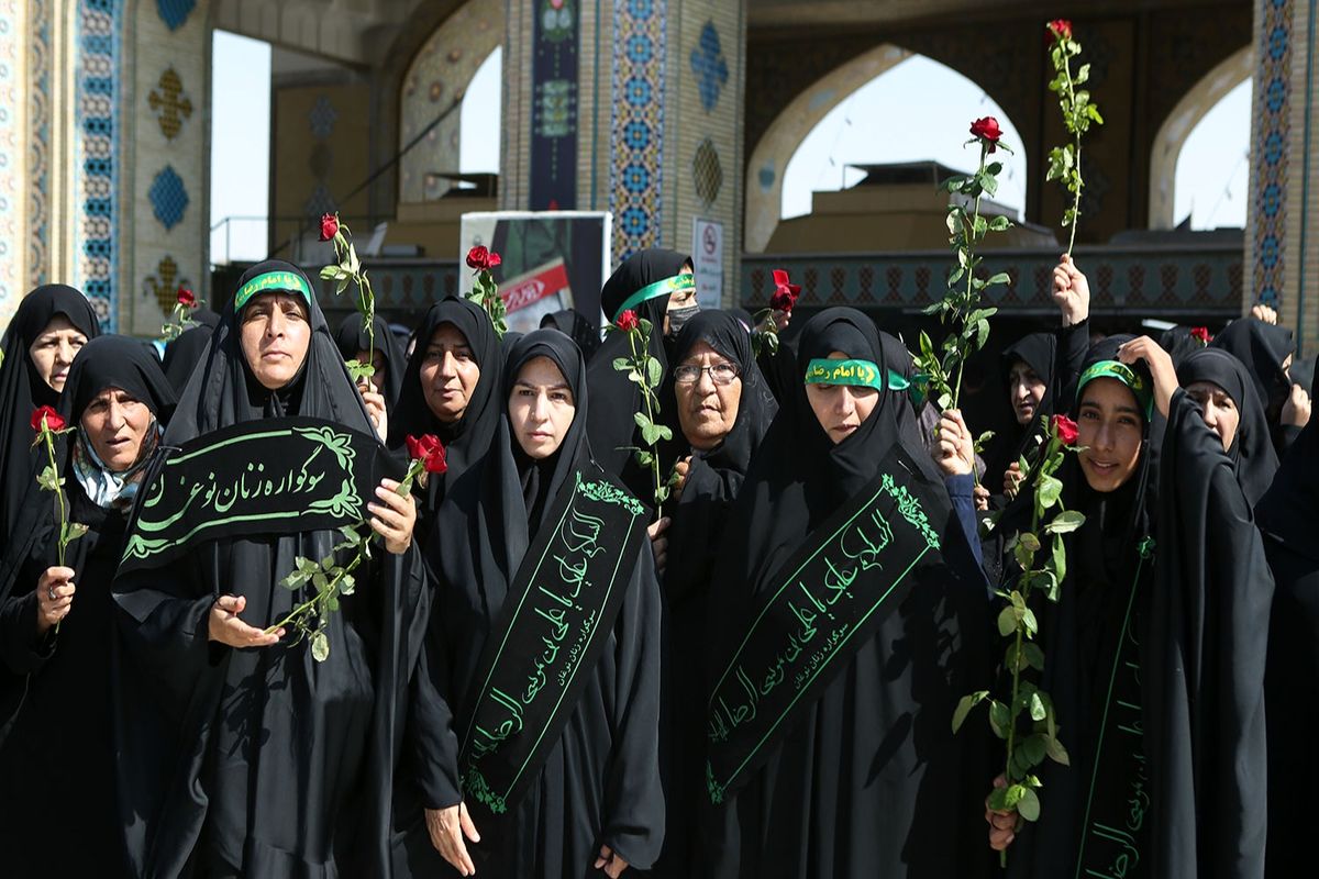 سوگواری زنان نوغان مشهد