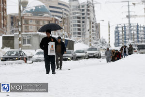 نمک و محلول پاشی معابر شهر تهران در دستور کار است