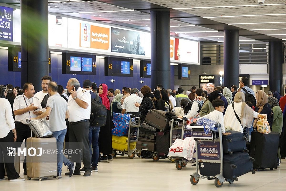 فرودگاه کیش  مسافر