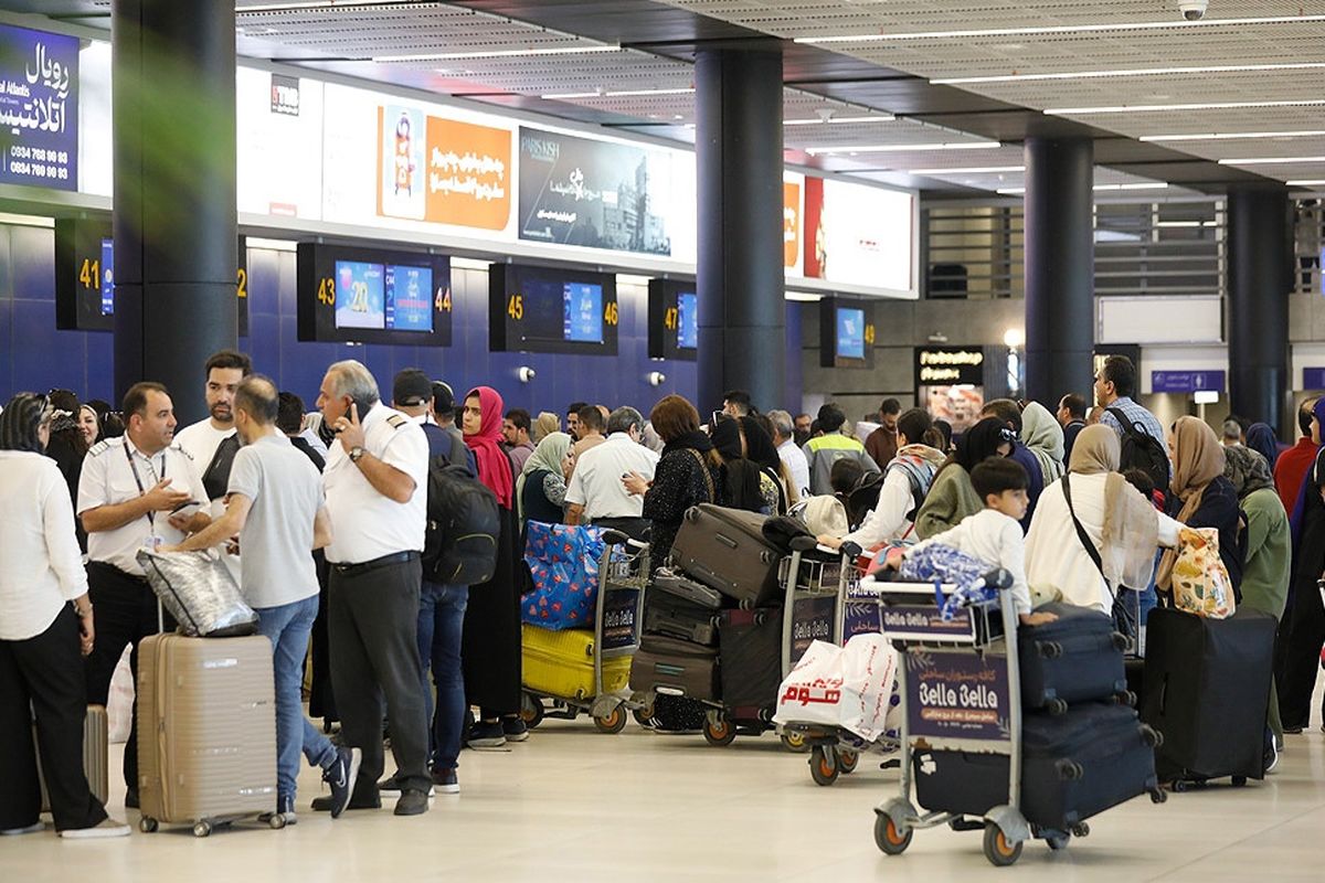 فرودگاه کیش  مسافر