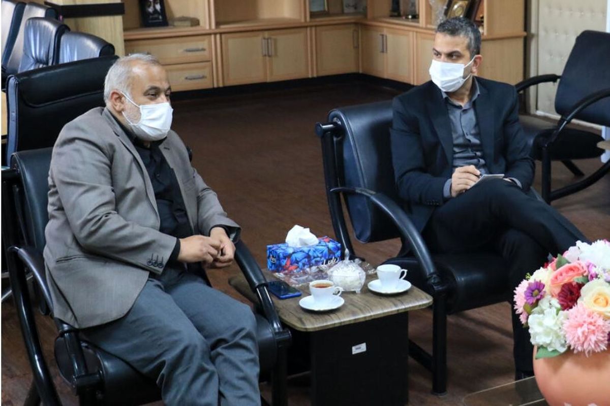 دیدار مدیرعامل آسایشگاه معلولین و سالمندان گیلان با مدیرکل بهزیستی گیلان