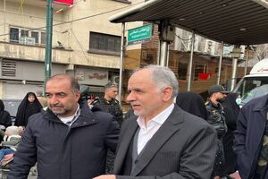 وزیر دادگستری در راهپیمایی ۲۲ بهمن حضور یافت