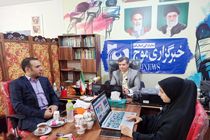 بازدید رئیس روابط عمومی سرپرستی بانک ملی ایران قم از دفتر خبرگزاری موج