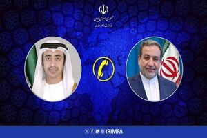 وزرای امور خارجه ایران و امارات گفتگوی تلفنی انجام دادند