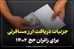 اینفوگرافیک/جزئیات دریافت ارز مسافرتی برای زائران حج 1402