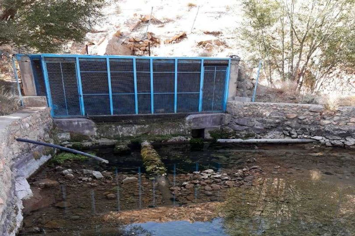 خشک شدن چشمه لنگان